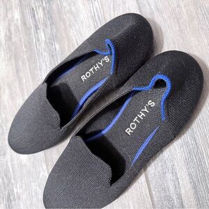 Rothy's Black Slip-On Shoes